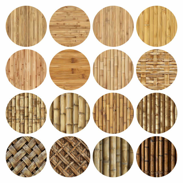 Pattern Library - Seamless Bamboo Textures