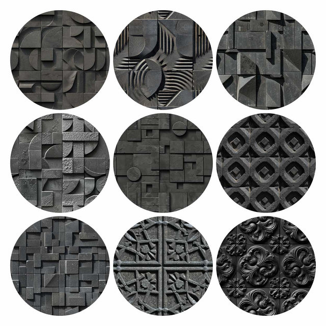 Pattern Library - Seamless Basalt Tiles Textures