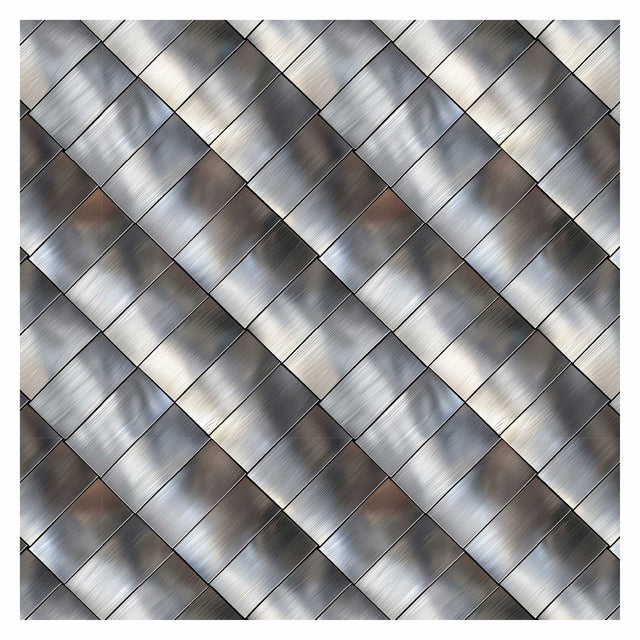 Photoshop, Illustrator Pattern Library - Metal Shingles