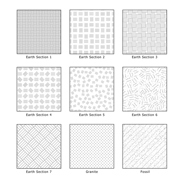 Illustrator Pattern Library - Architectural Materials Mega-Pack 4