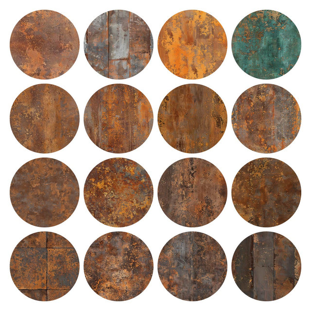 Pattern Library - Seamless Corten Steel Textures