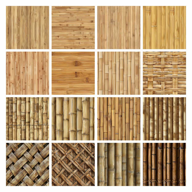 Pattern Library - Seamless Bamboo Textures