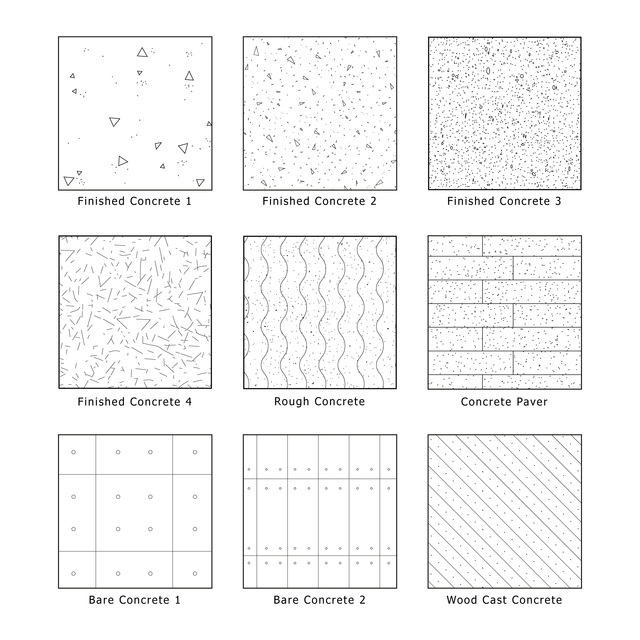 Illustrator Pattern Library - Concrete Patterns