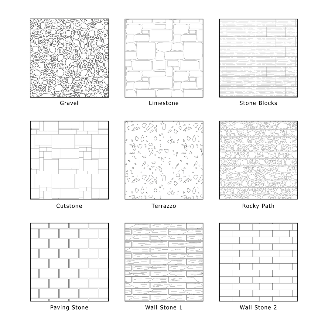 Stone Base Pattern Architectural Materials | Patterns | Stone Patterns – Studio Alternativi