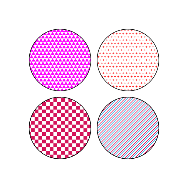 Illustrator Pattern Library - Color Patterns