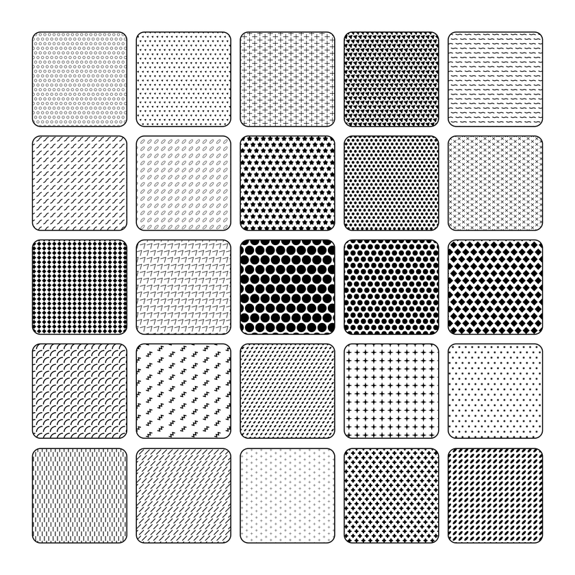 Illustrator Pattern Library - Architectural Materials | Patterns ...