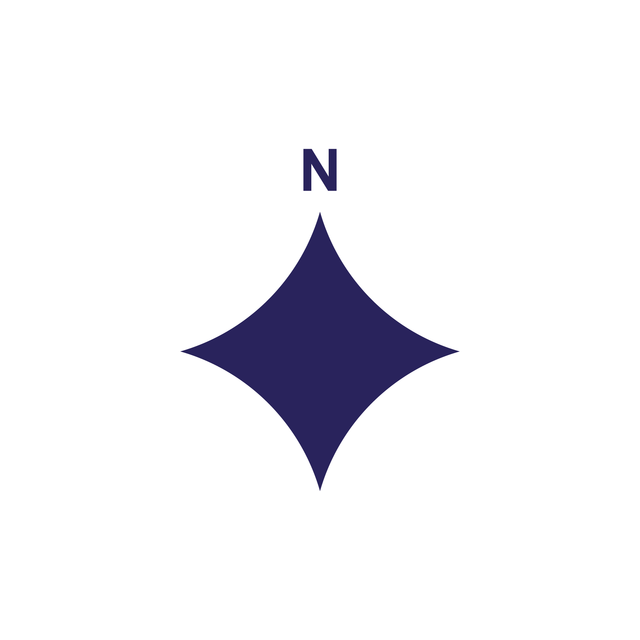 Vector, PNG North Symbols