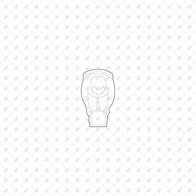CAD, Vector, PNG Senior Living Characters Top View