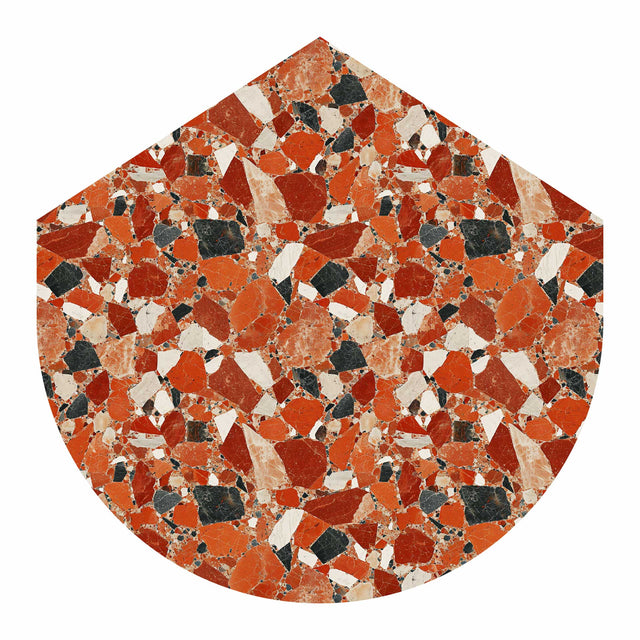 Illustrator Pattern Library - Raster Realistic Seamless Dark Terrazzo Textures