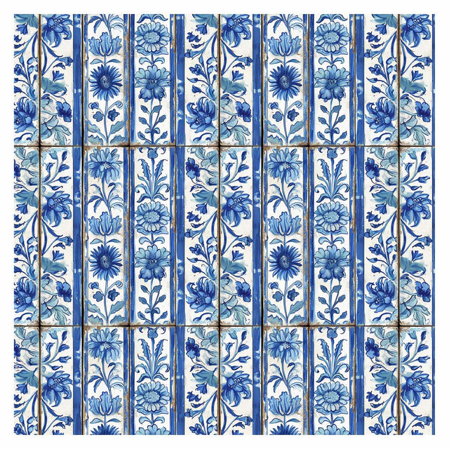 Illustrator Pattern Library - Delft Tiles Textures