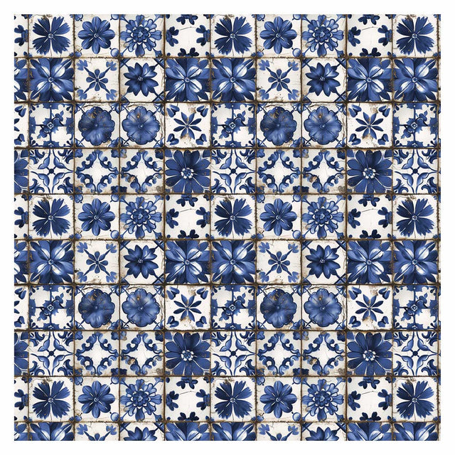 Illustrator Pattern Library - Delft Tiles Textures