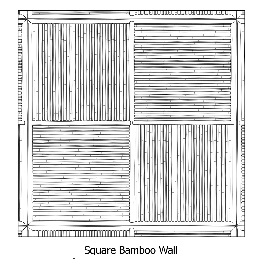 Illustrator Pattern Library - Bamboo Panels – Studio Alternativi