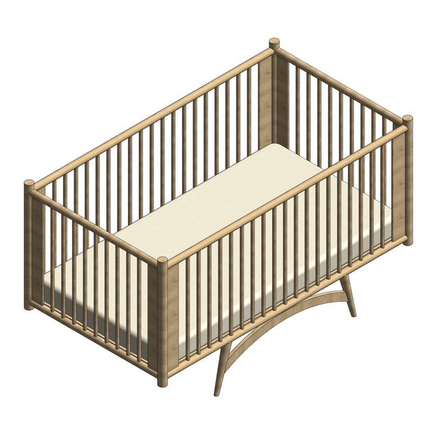 Revit Family - Baby Cribs