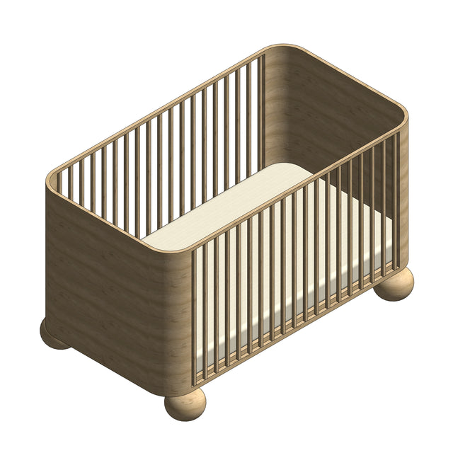 Revit Family - Baby Cribs