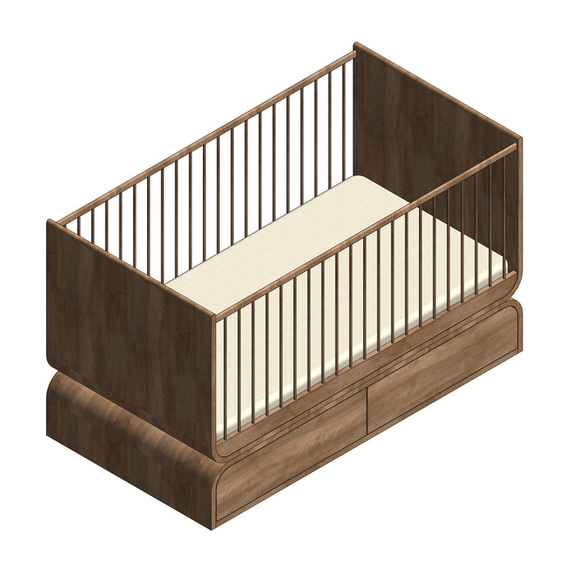 Revit Family - Baby Cribs