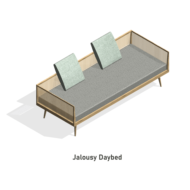 Revit Family - Daybeds