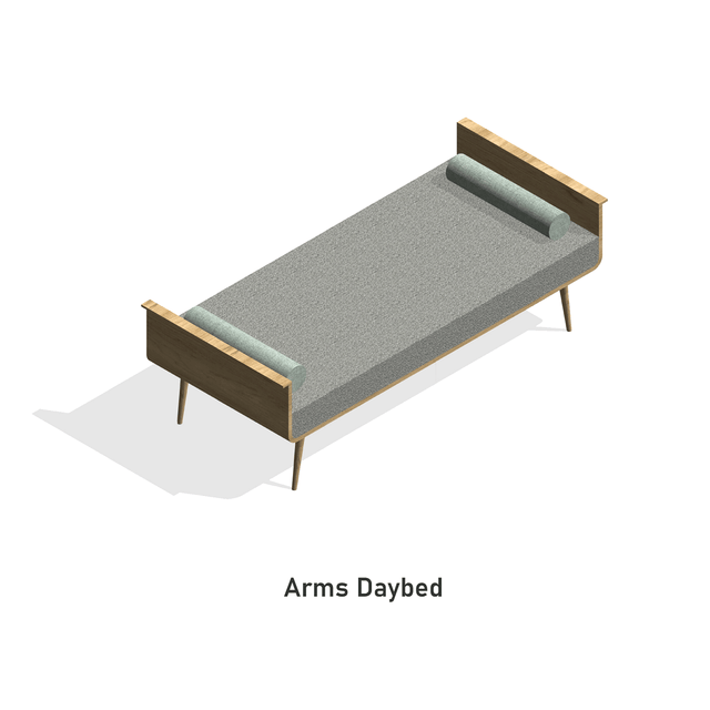 Revit Family - Daybeds