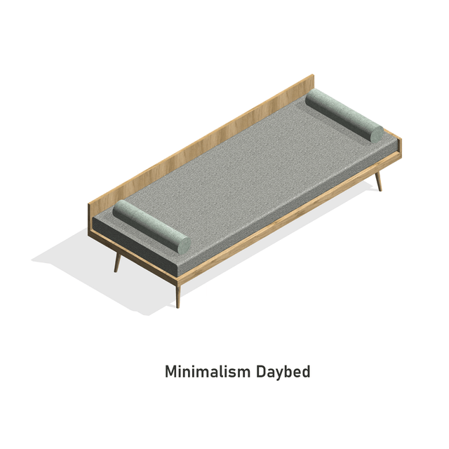 Revit Family - Daybeds