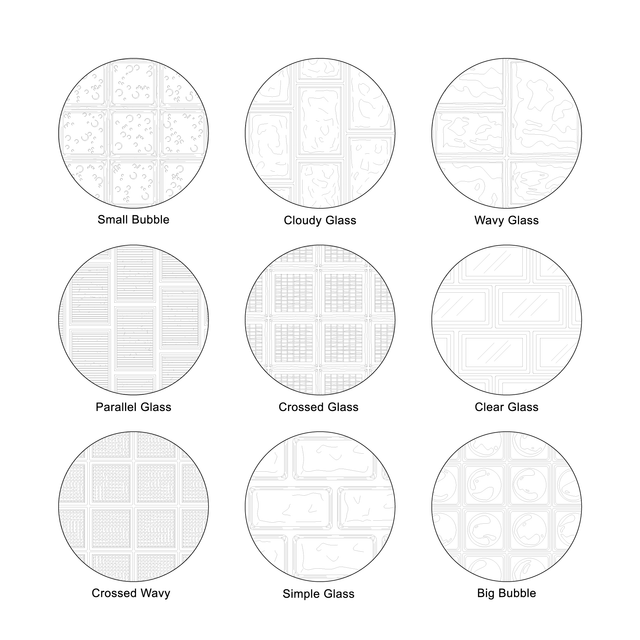 Illustrator Pattern Library - Glass Brick Patterns