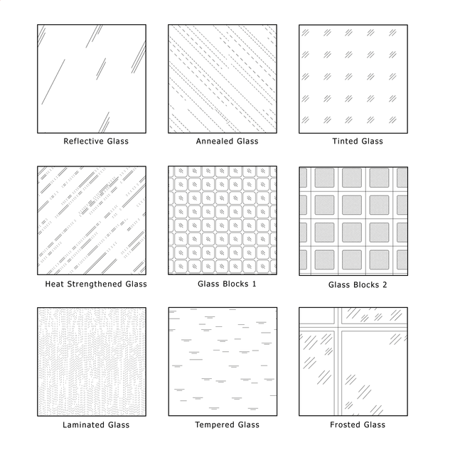 Illustrator Pattern Library - Huge Architectural Materials Mega-Pack (17 Sets in 1)