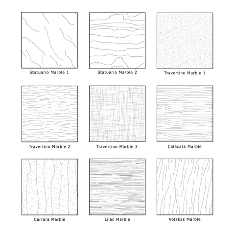 Illustrator Pattern Library - Architectural Materials | Patterns ...