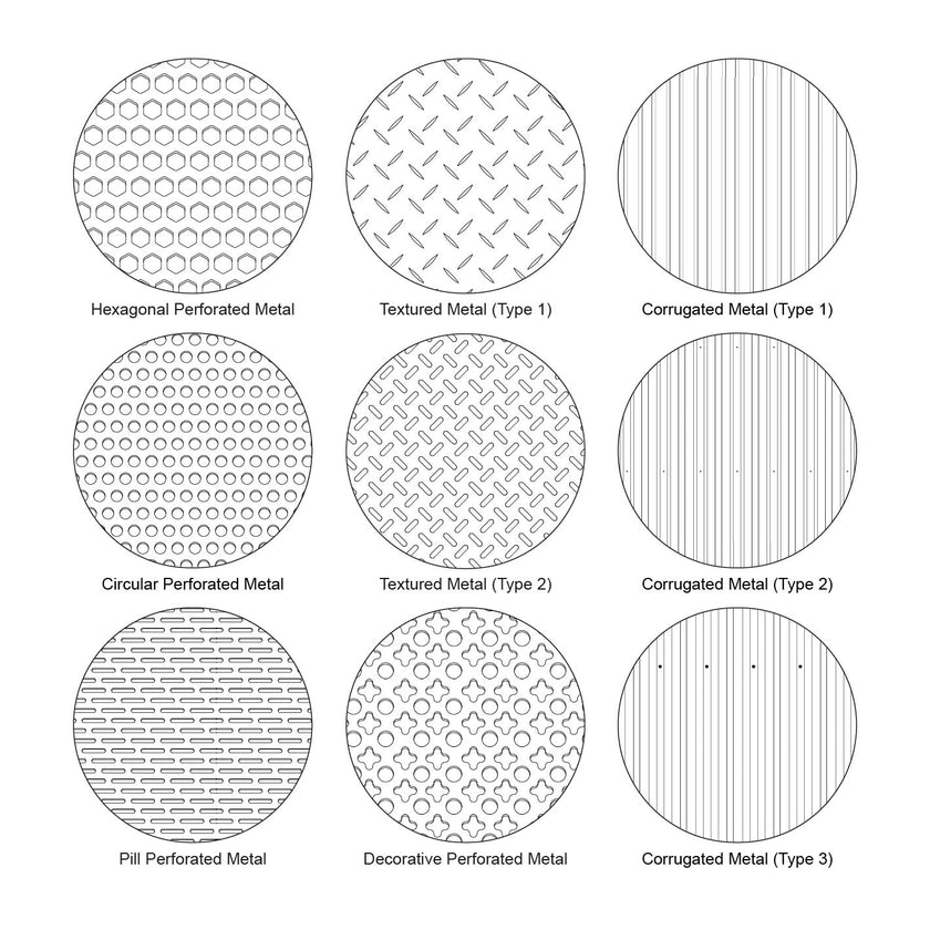 Architectural Materials | Patterns | Metal Patterns – Studio Alternativi