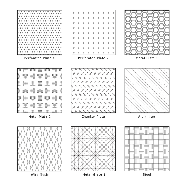 Illustrator Pattern Library - Huge Architectural Materials Mega-Pack (17 Sets in 1)