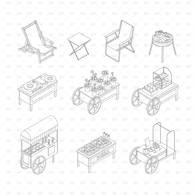 Pop Up Market cad