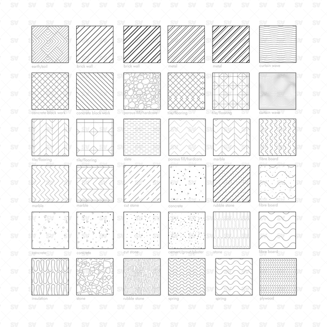 Building Hatch Pattern
