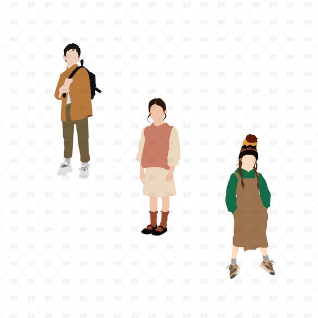 Autumn Vector Kids