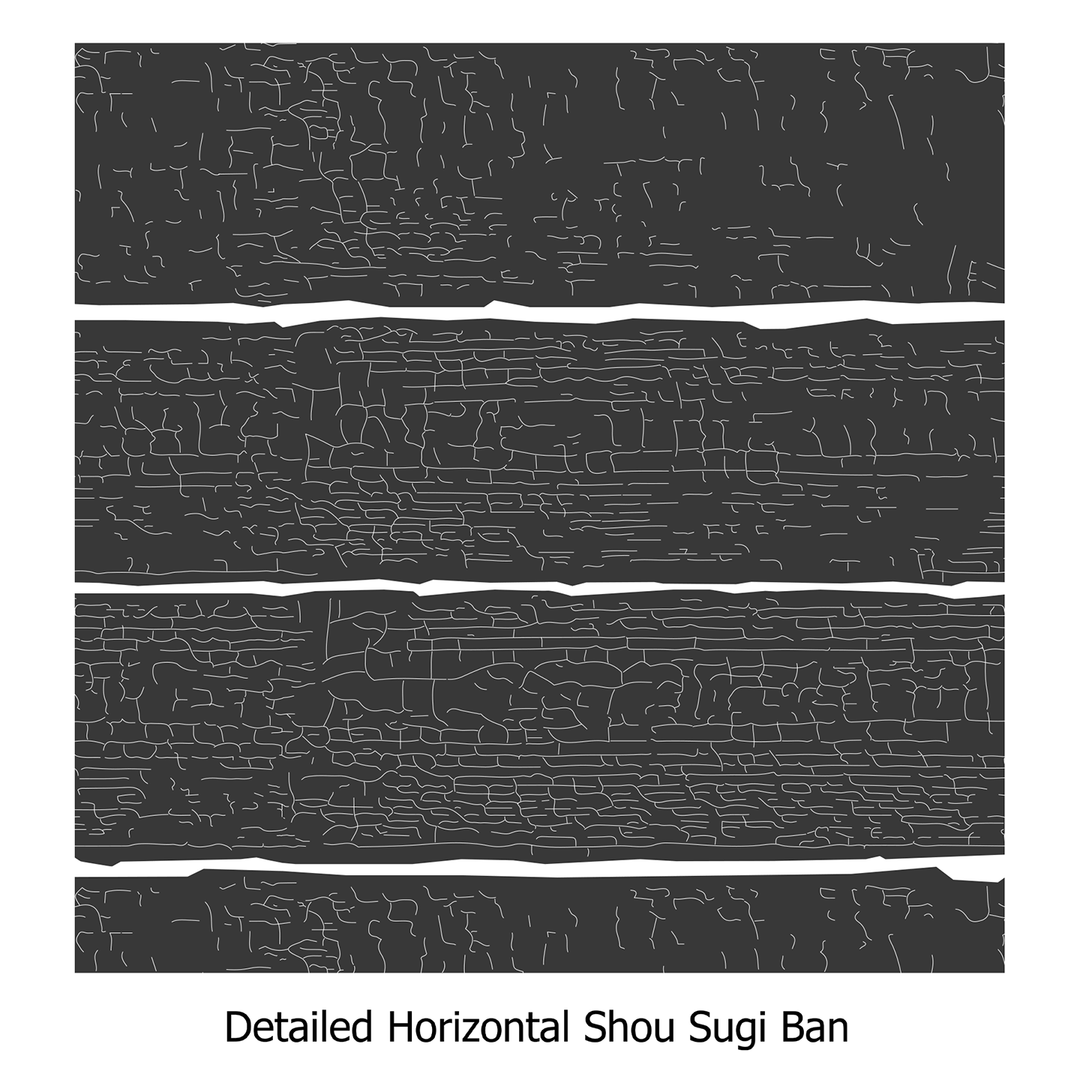Illustrator Pattern Library - Shou Sugi Ban panels – Studio Alternativi