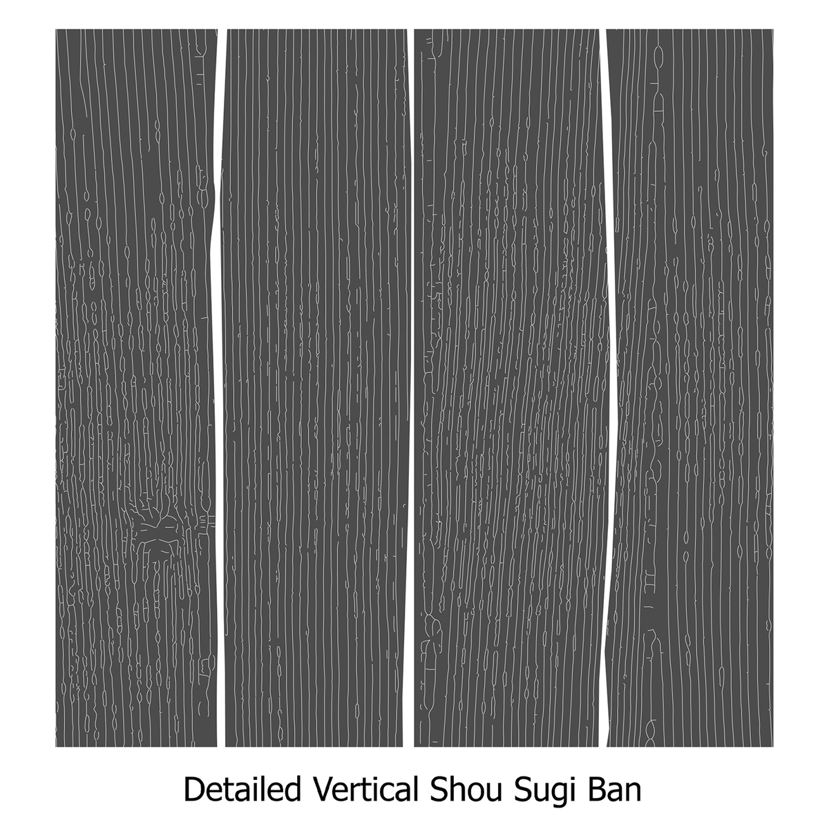 Illustrator Pattern Library - Shou Sugi Ban panels – Studio Alternativi