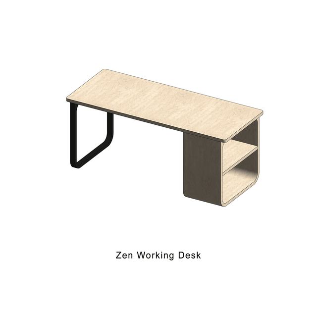 Revit Family - Desks