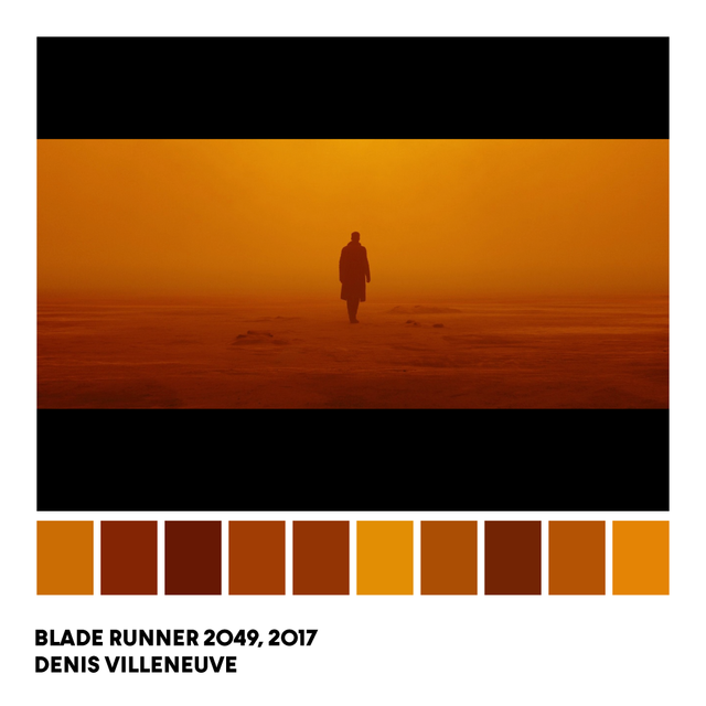 FREE Color Schemes Taken from Movie Scenes