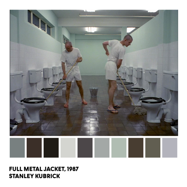 FREE Color Schemes Taken from Movie Scenes