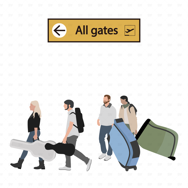 Airport Vector ai png