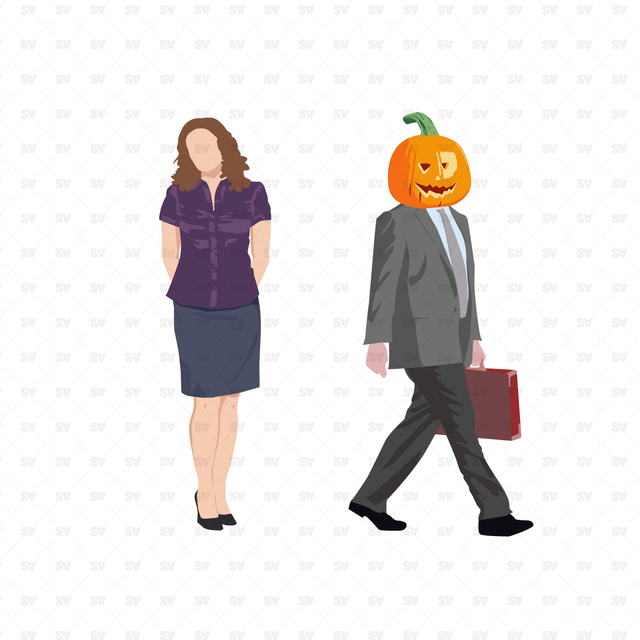 The Office TV Series Characters vector AI + PNG 