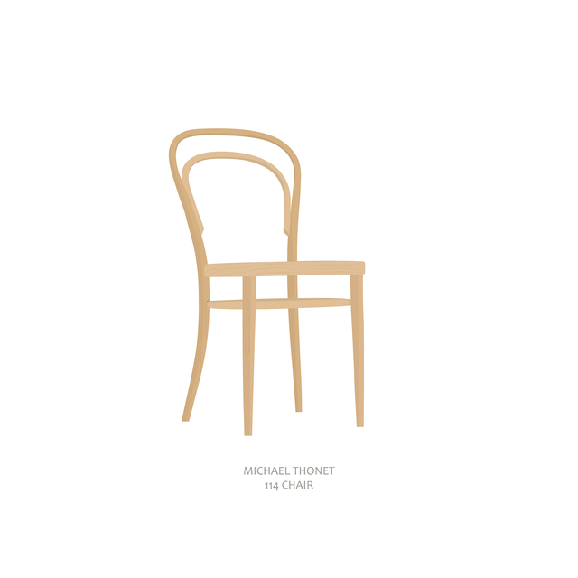 Michael Thonet 114 chair