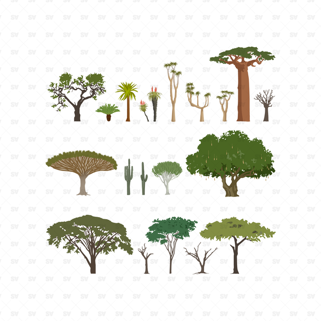 vector trees 