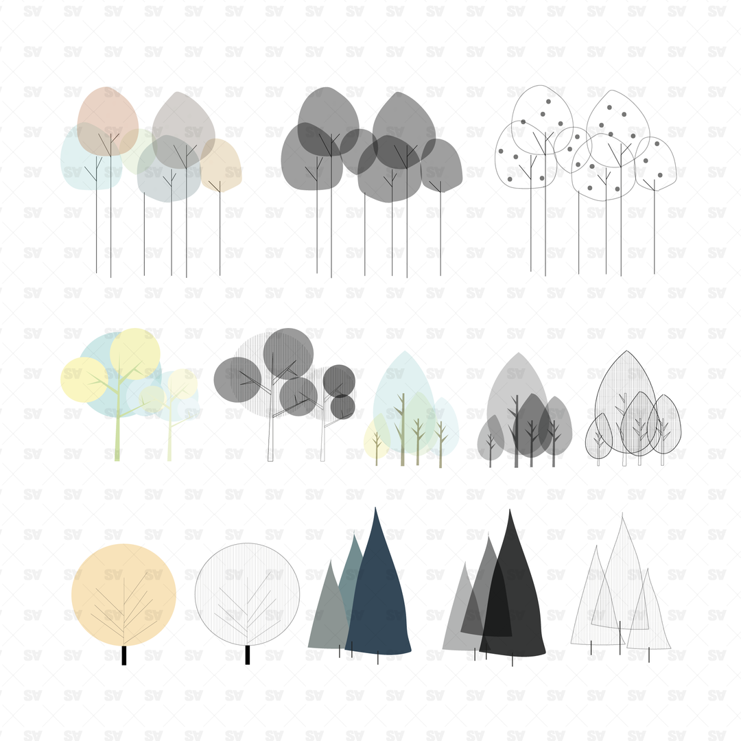 Tree Ideation Graphics Concept Trees: 49 Illustrated Designs – Studio Alternativi