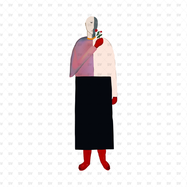 Characters Based on Kazimir Malevich Art