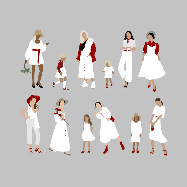 Belarus Women in White