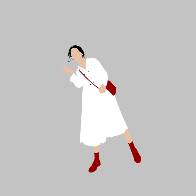 Belarus Women in White illustration