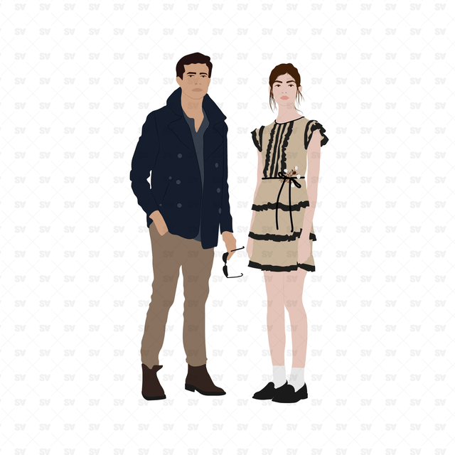 fashion people vector 