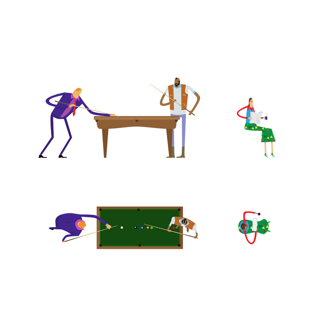 Colorful Characters Set (50 Vectors)-Vectors-Studio Alternativi