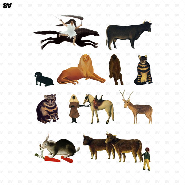 animals cutouts 