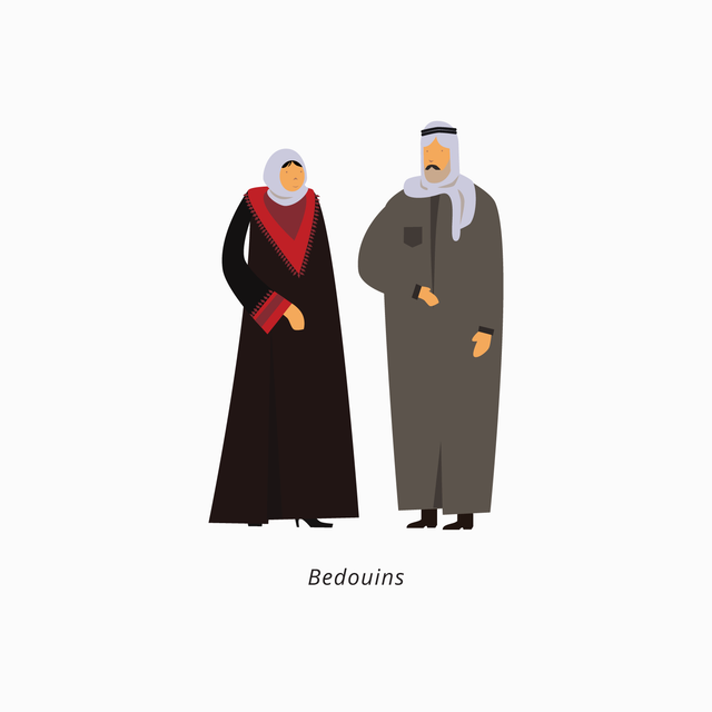 bedouins vector 