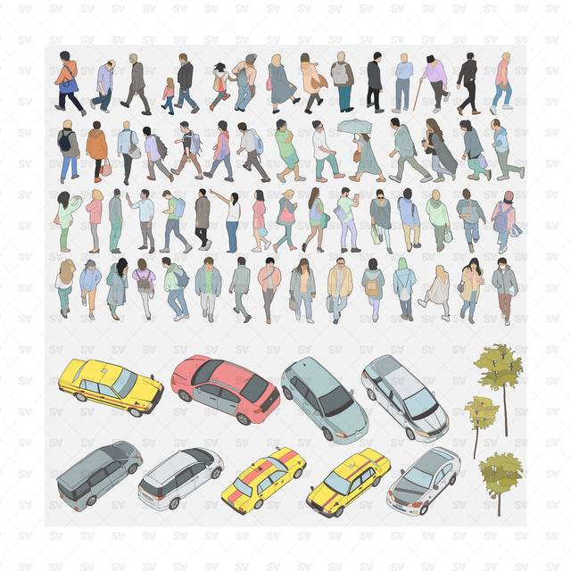 vector people architecture