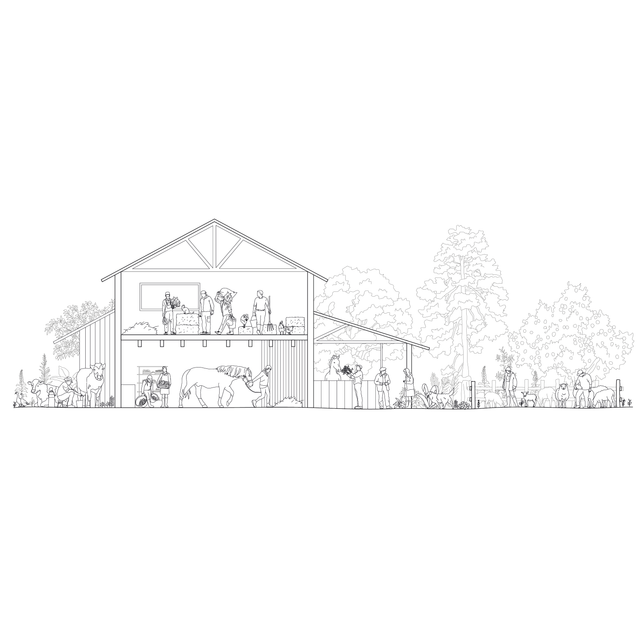 farm cad vector 