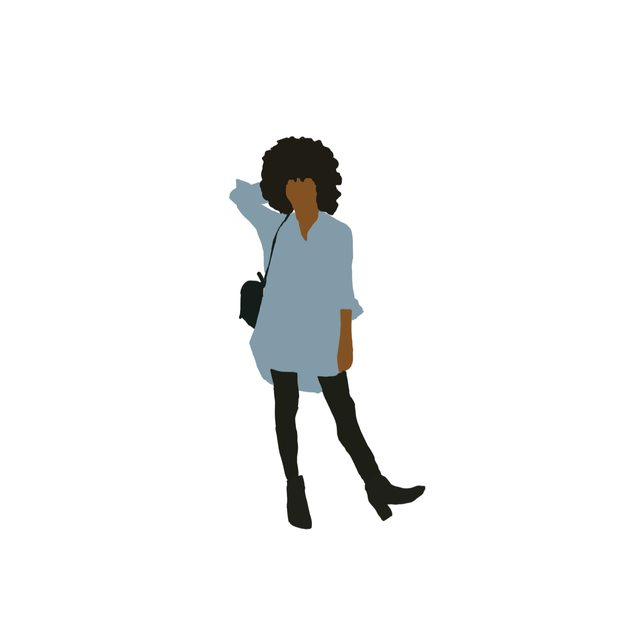 black woman illustration